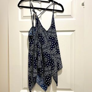 BANDANA FLOWY TOP